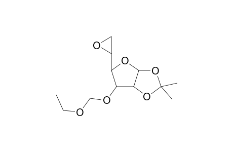 5,6-Anhydro-3-O-ethoxymethyl-1,2-O-isopropylidene-.alpha.,D-glucofuranose