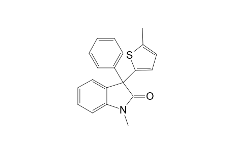 1-Methyl-3-(5-methylthiophen-2-yl)-3-phenylindolin-2-one