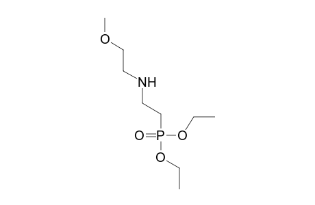 diethyl 2-[(2-methoxyethyl)amino]ethylphosphonate