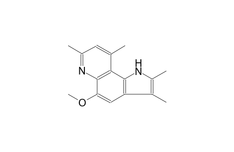 5-methoxy-2,3,7,9-tetramethyl-1H-pyrrolo[2,3-f]quinoline