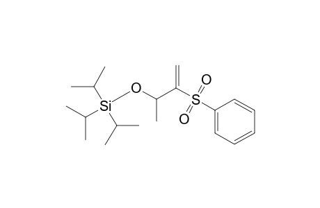 3-(Phenylsulfonyl)but-3-en-2-yl triisopropylsilyl ether