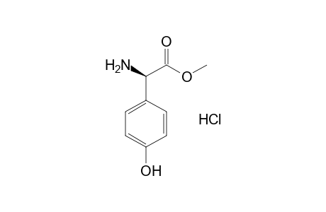 2-(4-Hydroxyphenyl)-D-glycine methyl ester hydrochloride