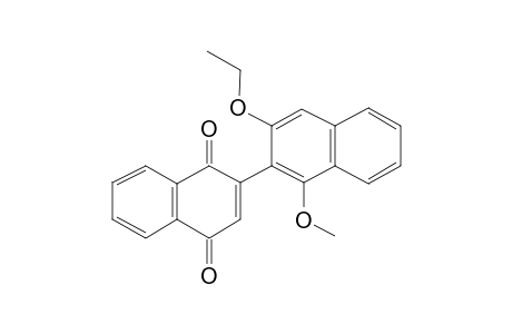 1-Ethoxy-4'-methoxy-2,2'-binaphthyl-1,4-dione