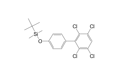 4-Hydroxy-2',3',5',6'-tetrachlorobiphenyl, tert-butyldimethylsilyl ether