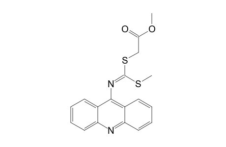 S-METHYL-S-METHOXYCARBONYLMETHYL-N-(9-ACRIDINYL)-IMINODITHIOCARBONATE