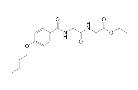 Ethyl (([(4-butoxybenzoyl)amino]acetyl)amino)acetate