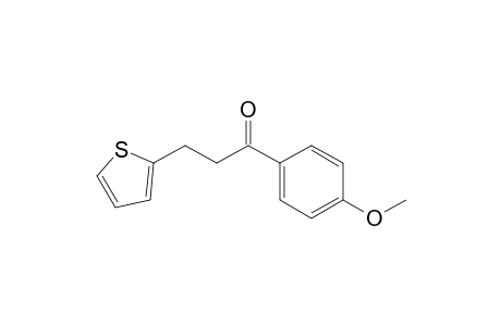 1-(4-methoxyphenyl)-3-(2-thienyl)-1-propanone