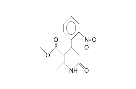 2-keto-6-methyl-4-(2-nitrophenyl)-3,4-dihydro-1H-pyridine-5-carboxylic acid methyl ester