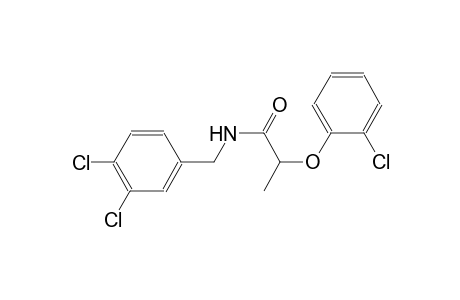 2-(2-chlorophenoxy)-N-(3,4-dichlorobenzyl)propanamide