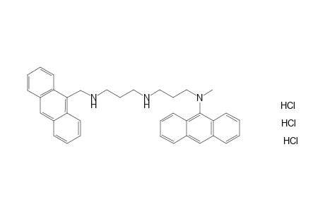 N-[(9-Anthryl)methyl]-N'-[3'-(9"-anthryl)methylamino]propyl}-propane-1,3-diamine - trihydrochloride