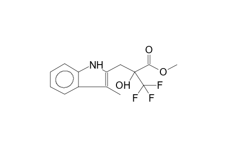 2-(2-METHOXYCARBONYL-2-HYDROXY-3,3,3-TRIFLUOROPROPYL)-3-METHYLINDOLE
