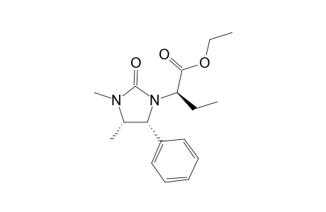 (4R,5S,1'S)-and (4E,5S,1'R)-1-Methyl-3-(1-(ethoxycarbonyl)propyl)-4-phenyl-5-methylimidazolidin-2-one