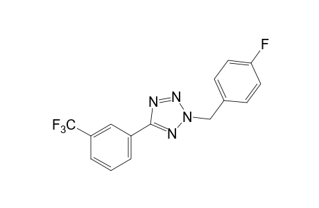 2-(p-fluorobenzyl)-5-(alpha,alpha,alpha-trifluoro-m-tolyl)-2H-tetrazole