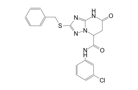 [1,2,4]triazolo[1,5-a]pyrimidine-7-carboxamide, N-(3-chlorophenyl)-4,5,6,7-tetrahydro-5-oxo-2-[(phenylmethyl)thio]-