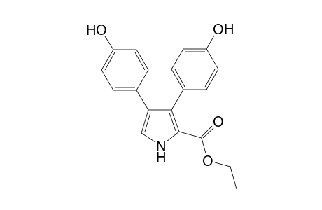 Ethyl 3,4-Bis(4-hydroxyphenyl)-1H-pyrrole-2-carboxylate