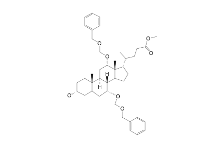 METHYL-7,12-BIS-[(BENZYLOXY)-METHOXY]-3-HYDROXYCHOLANOATE