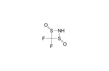 4,4-Difluoro-1,3-dioxo-1.lambda.(4),3.lambda.(4).,2-dithiazetidine
