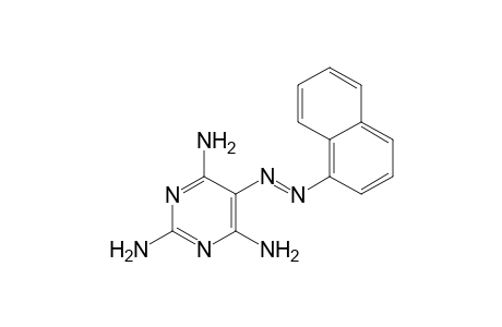 5-[(1-naphthyl)azo]-2,4,6-triaminopyrimidine