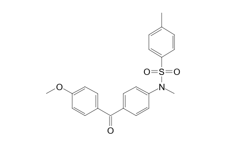 Benzenesulfonamide, N-[4-(4-methoxybenzoyl)phenyl]-N,4-dimethyl-