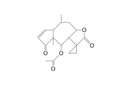 Cyclopropane-helenalin acetate
