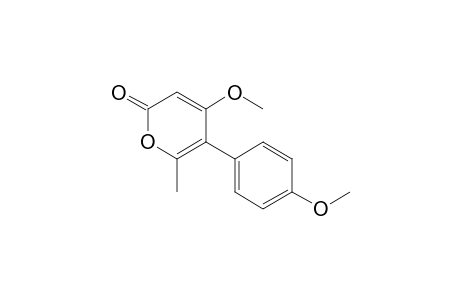 4-Methoxy-5-(4-methoxyphenyl)-6-methyl-2-pyranone