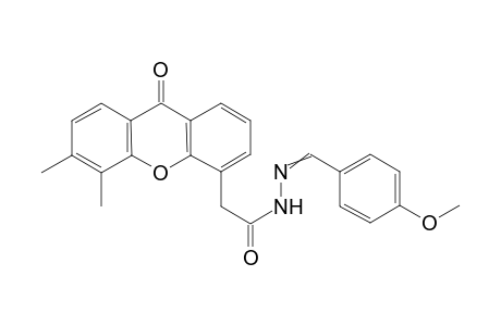 N'-(4-methoxybenzyl)-2-(5,6-dimethylxanthone-4-yl)-acetylhydrazine