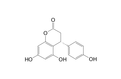 (4R)-5,7-dihydroxy-4-(4-hydroxyphenyl)chroman-2-one