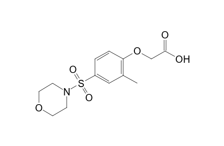 {[4-(morpholinosulfonyl)-o-tolyl]oxy}acetic acid