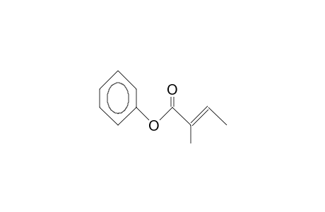 2-Methyl-2-butenoic acid, phenyl ester