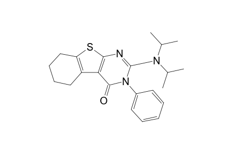 2-N,N-Diisopropylamino-3-phenyl-5,6,7,8-tetrahydrobenzothieno[2,3-d]pyrimidin-4(3H)-one
