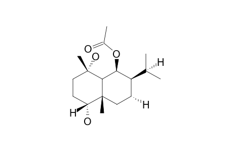 6-BETA-ACETOXY-1-ALPHA,4-ALPHA-DIHYDROXYEUDESMANE
