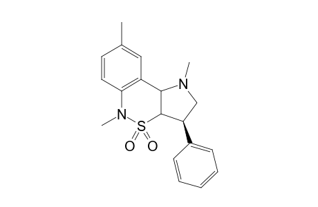 (3R)-1,5-8-Trimethyl-3-phenyl-1,2,3,3a,5,9b-hexahydrobenzo[c]pyrrolo[2,3-e][1,2]thiazine-4,4-dione