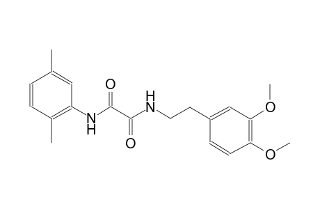 ethanediamide, N~1~-[2-(3,4-dimethoxyphenyl)ethyl]-N~2~-(2,5-dimethylphenyl)-