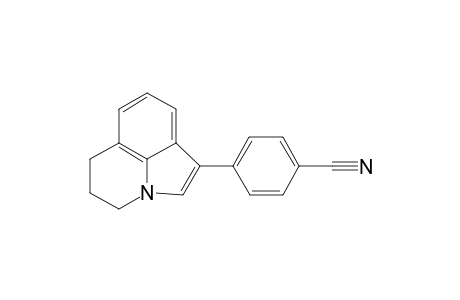 4-(5,6-dihydro-4H-pyrrolo[3,2,1-ij]quinolin-1-yl)benzonitrile