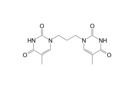 2,4(1H,3H)-Pyrimidinedione, 1,1'-(1,3-propanediyl)bis[5-methyl-