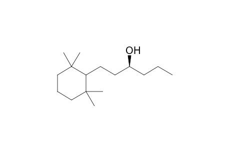 (S)-1-[2',2',6',6'-Tetramethylcyclohexyl]hexan-3-ol
