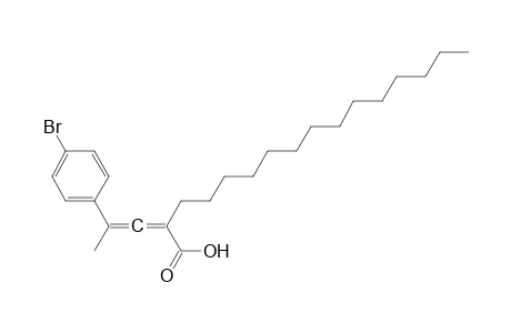 (S)-2-[2-(4-bromophenyl)prop-1-enylidene]hexadecanoic acid