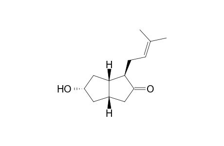 (1R,3aS,5S,6aS)-1-(3-Methylbut-2-enyl)-5-hydroxy-hexahydropentalen-2(1H)-one