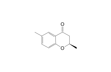 (S)-(-)-2,3-DIHYDRO-2,6-DIMETHYL-4H-BENZOPYRAN-4-ONE