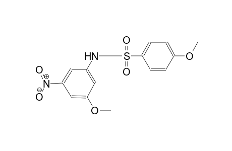 4-methoxy-N-(3-methoxy-5-nitrophenyl)benzenesulfonamide