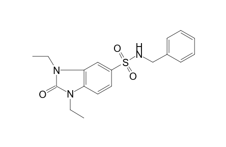 1H-1,3-Benzimidazole-5-sulfonamide, 1,3-diethyl-2,3-dihydro-2-oxo-N-(phenylmethyl)-