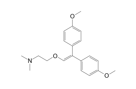 N,N-Dimethyl-2-[(2,2-di-p-anisyl)ethenyloxy]ethanamine