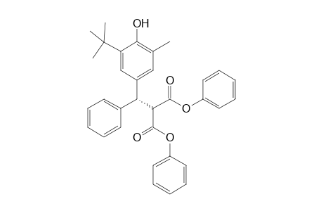 diphenyl (R)-2-((3-(tert-butyl)-4-hydroxy-5-methylphenyl)(phenyl)methyl)malonate