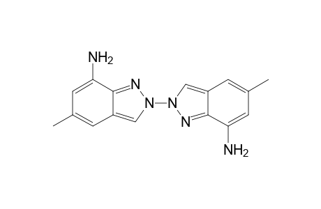 2-(7-amino-5-methyl-2-indazolyl)-5-methyl-7-indazolamine