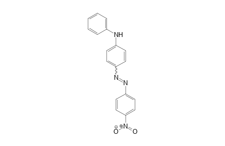 Benzenamine, 4-[(4-nitrophenyl)azo]-N-phenyl-
