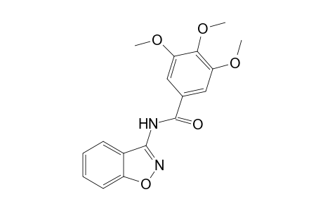 Benzamide, N-(1,2-benzisoxazol-3-yl)-3,4,5-trimethoxy-