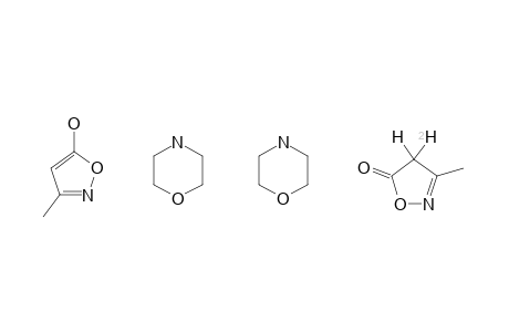 3-methyl-2-isoxazolin-5-one, compound with morpholine(1:1)