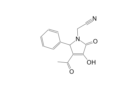 (3-acetyl-4-hydroxy-5-oxo-2-phenyl-2,5-dihydro-1H-pyrrol-1-yl)acetonitrile