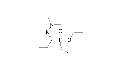 N-[1-(O,O-Diethylphosphonato)propylidene]-N',N'-dimethylhydrazone