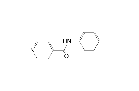 N-(4-methylphenyl)isonicotinamide